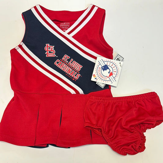 12m New St Louis Cardinals Cheer Outfit