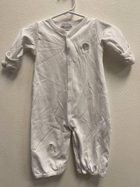 NB kissy kissy Snap Romper