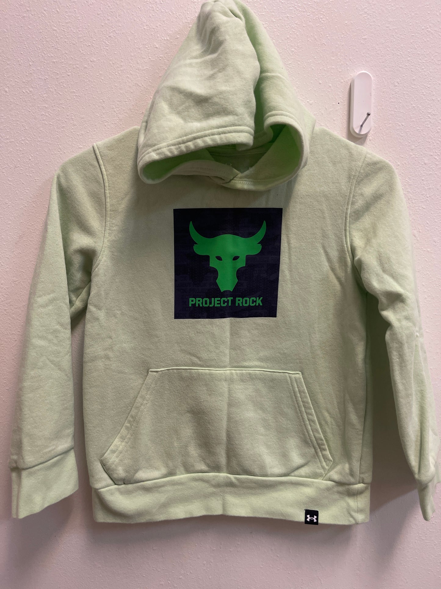 YSM Under Armour Project Rock Green Hoodie