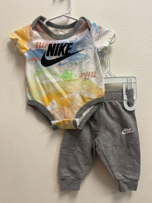 3m Nike Multi Color Onesie Set