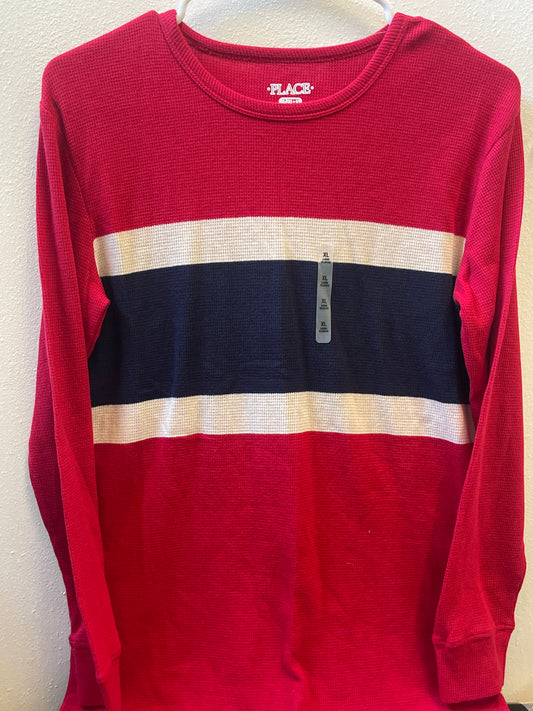 XL 14 NEW Children’s Place RWB Stripe Thermal