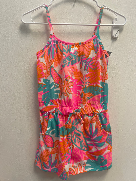 8 NEW Cat & Jack Neon Tropical Romper