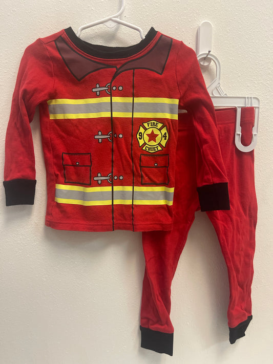 2t Firefighter Pajama