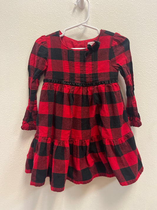 24m Tommy Bahama Buffalo Plaid Dress