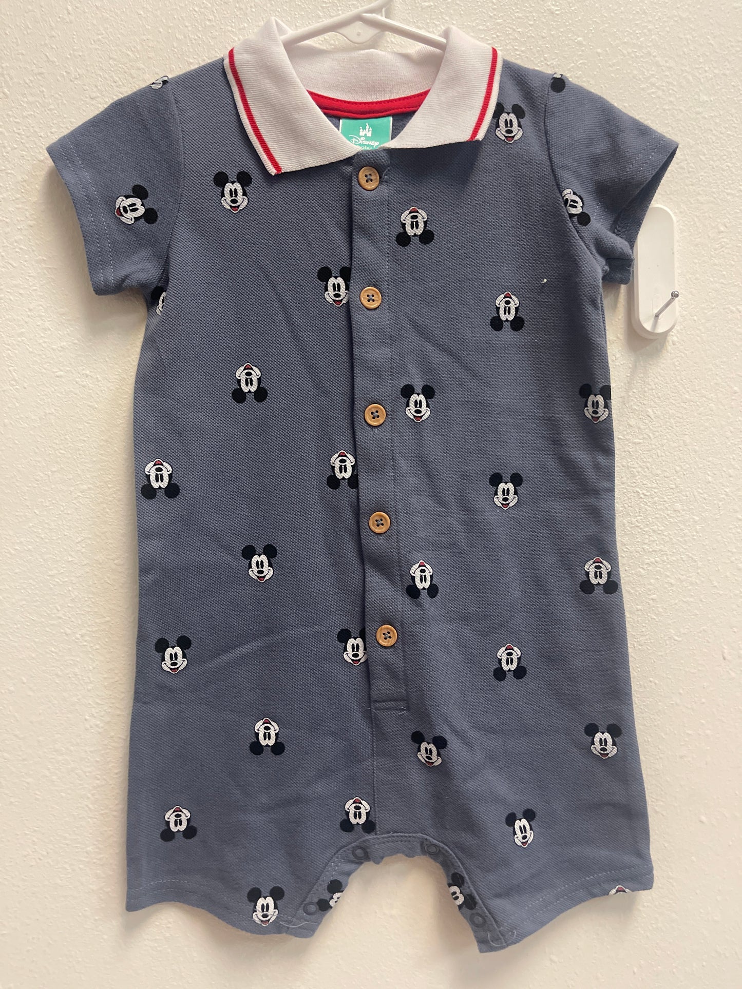 24m Mickey Polo Romper