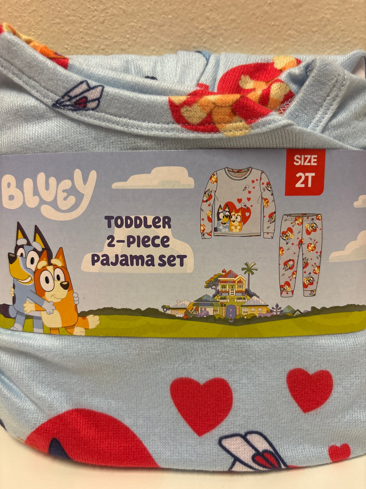 2T New Bluey Pajamas