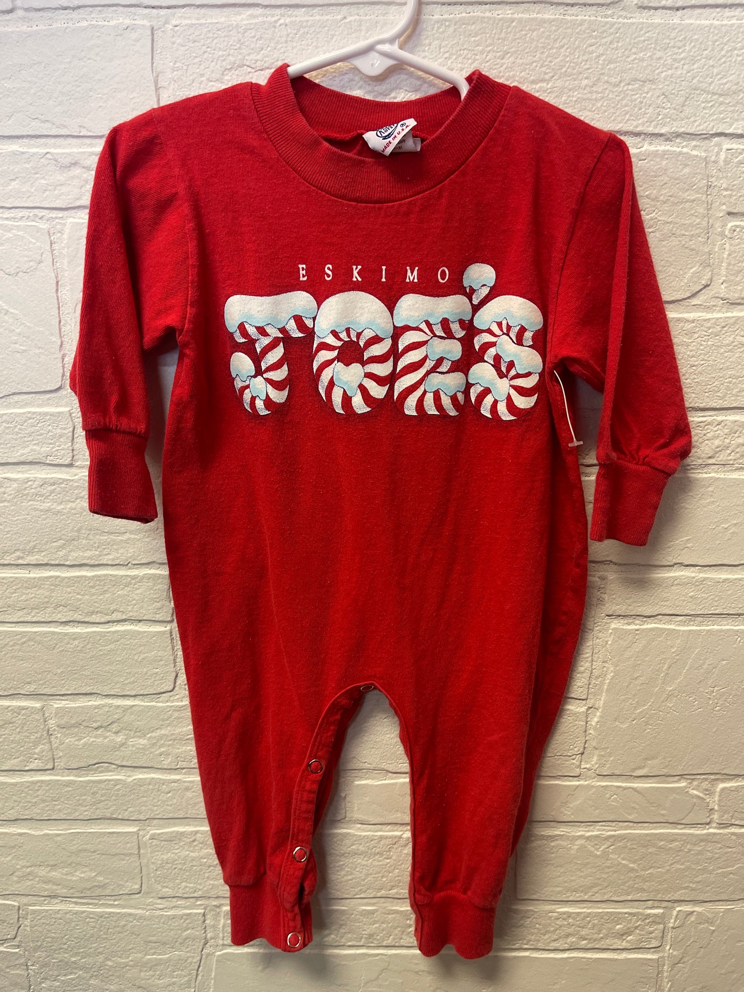 12m Vintage Kiddy Kate Eskimo Joe Romper