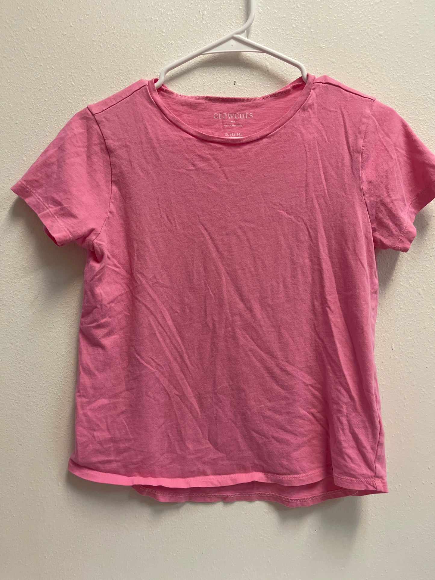 XL 12/14 Crewcuts Pink Tee