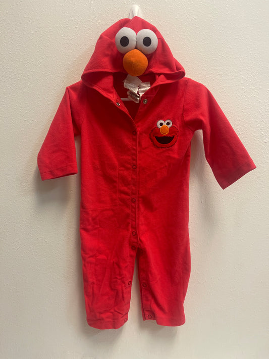 0/6m Vintage Elmo Hooded Jumper