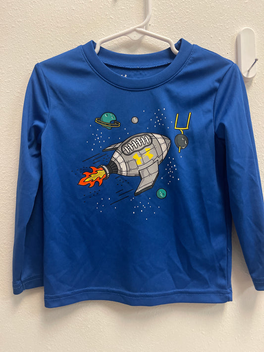 2t Under Armour Spaceship Long Sleeve