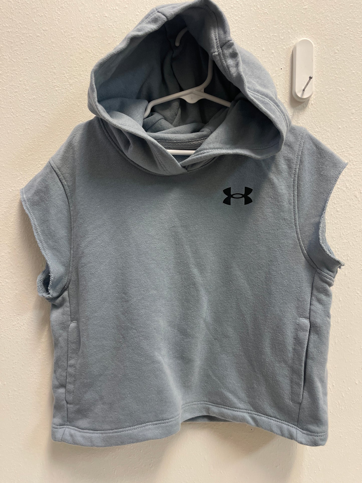 YSM Under Armour Sleeveless Crop Hoodie