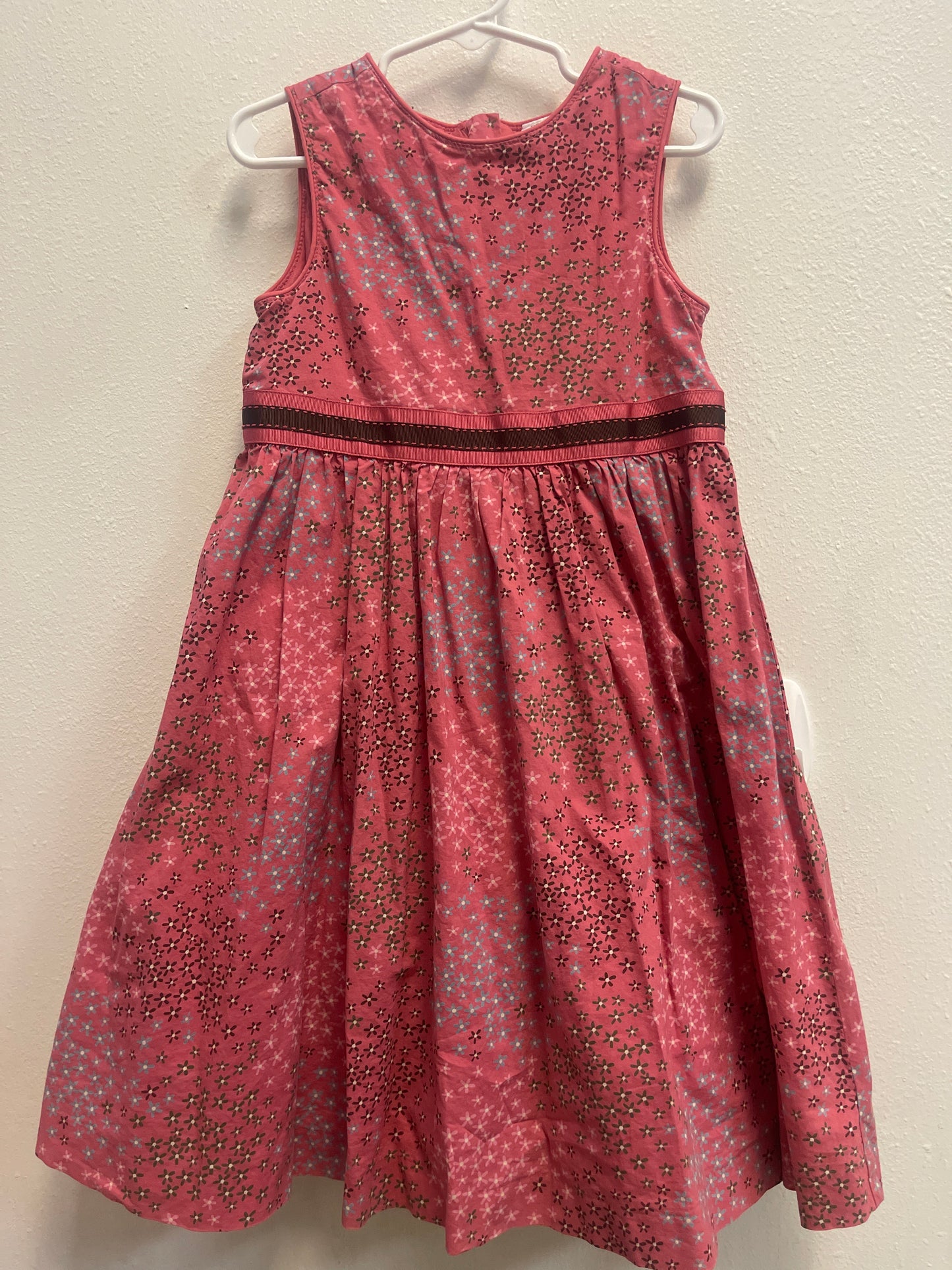 5 Baby Gap Retro Pink Floral Dress