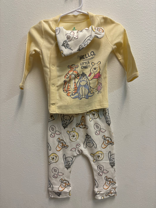 3-6m New Hello Little One Outfit