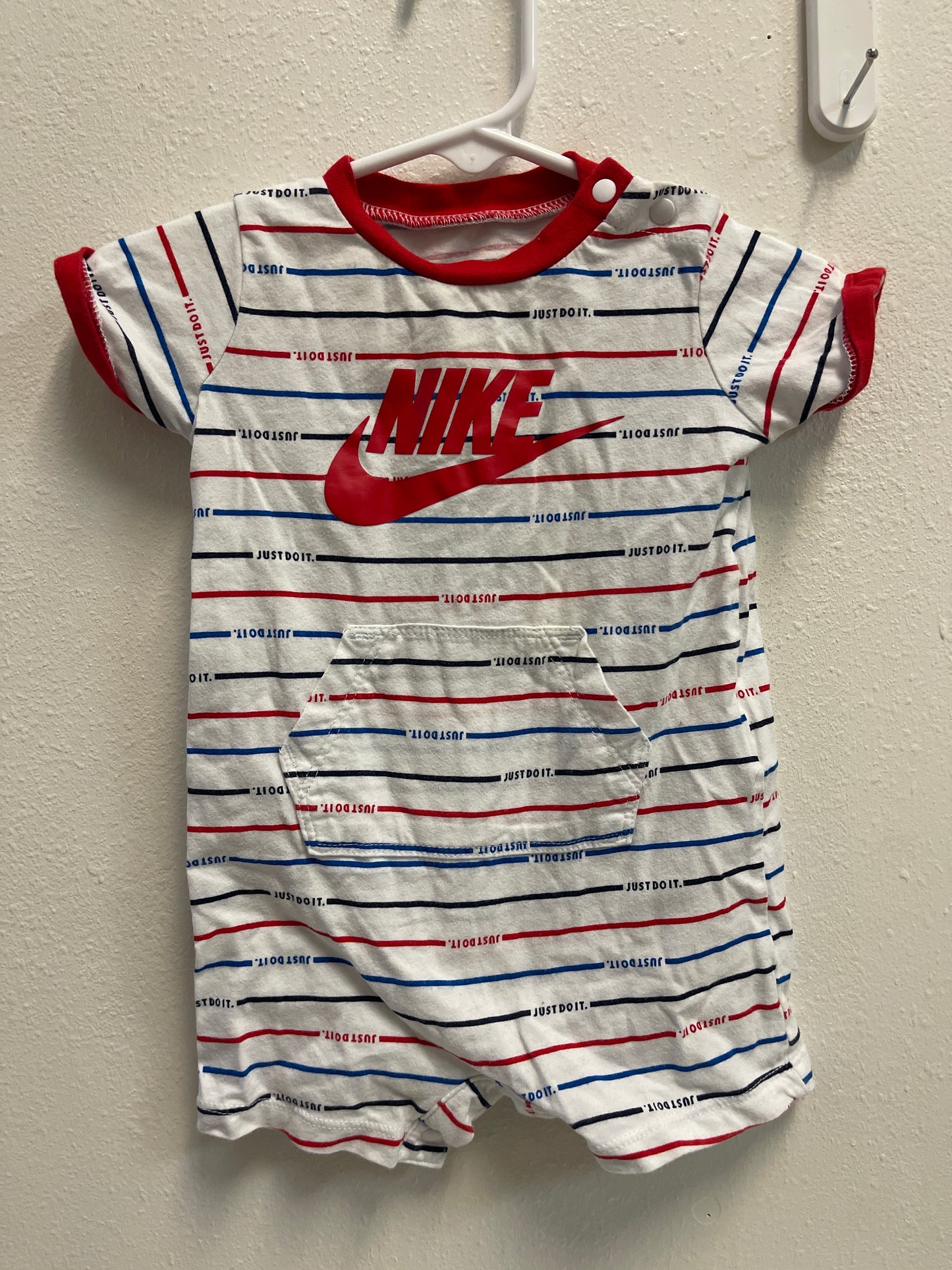 6m Nike RWB Stripe Romper