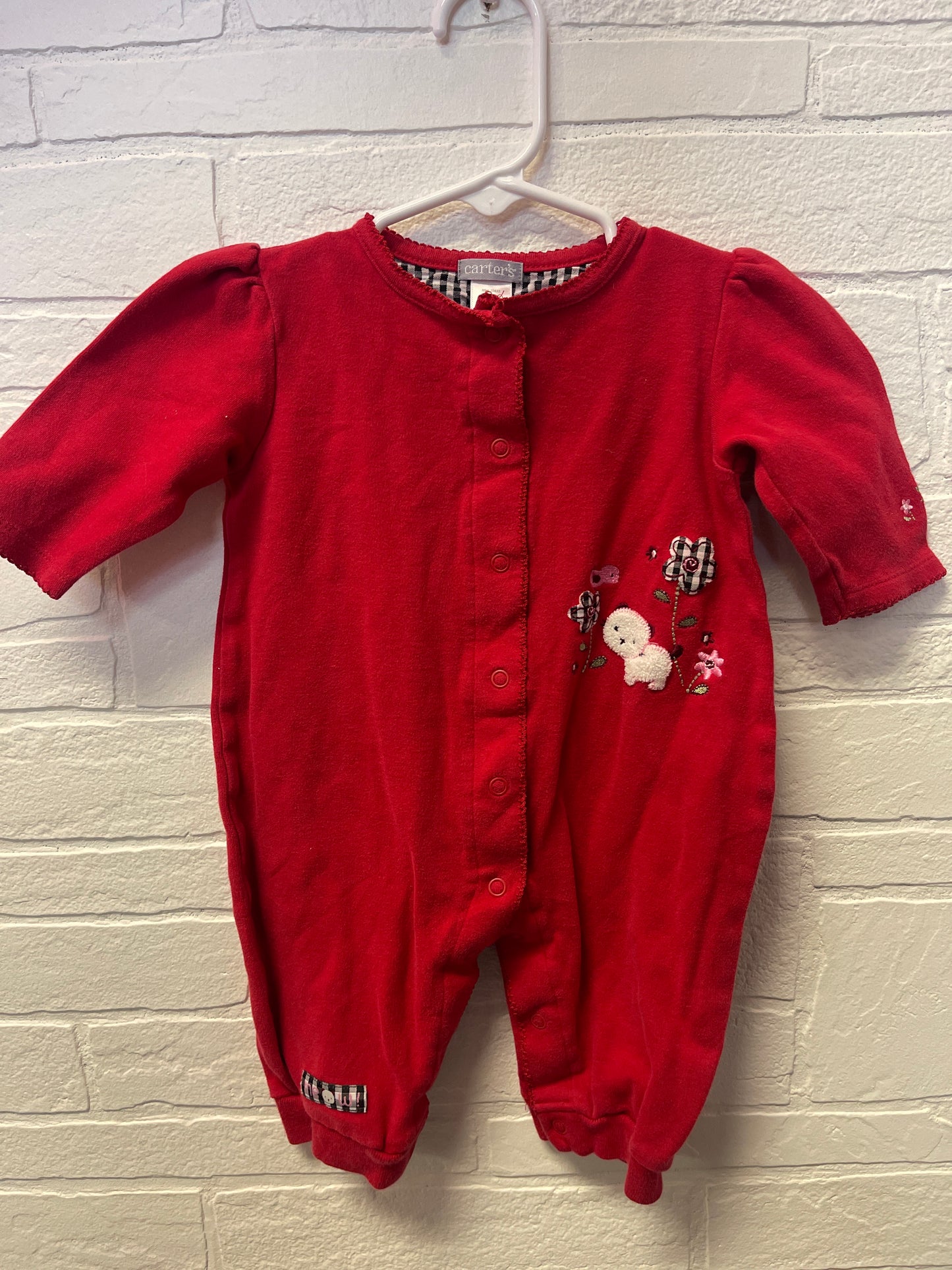 6m Vintage Carters Red Kitty Sleeper