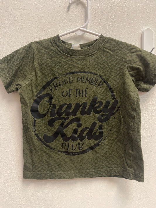 2t Cranky Kids Short Sleeve