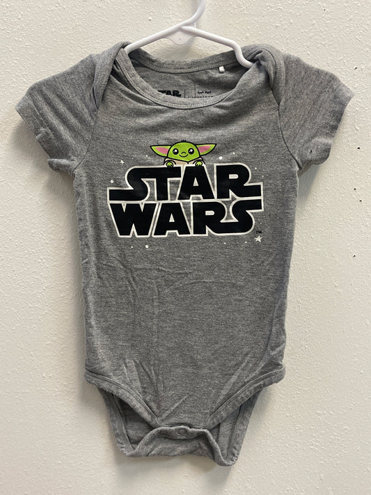 6/12m Little Sleepies Star Wars Onesie