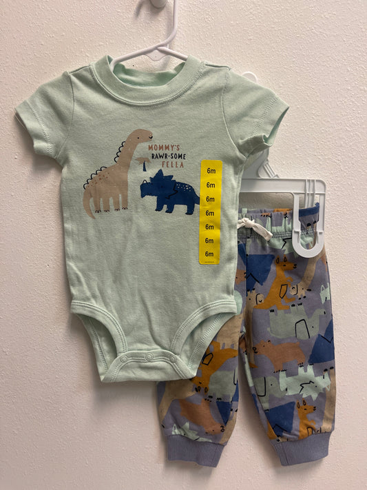 6m NEW Mommy’s Roarsome Fella Set