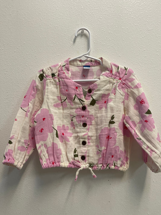 18/24m Old Navy Floral Long Sleeve