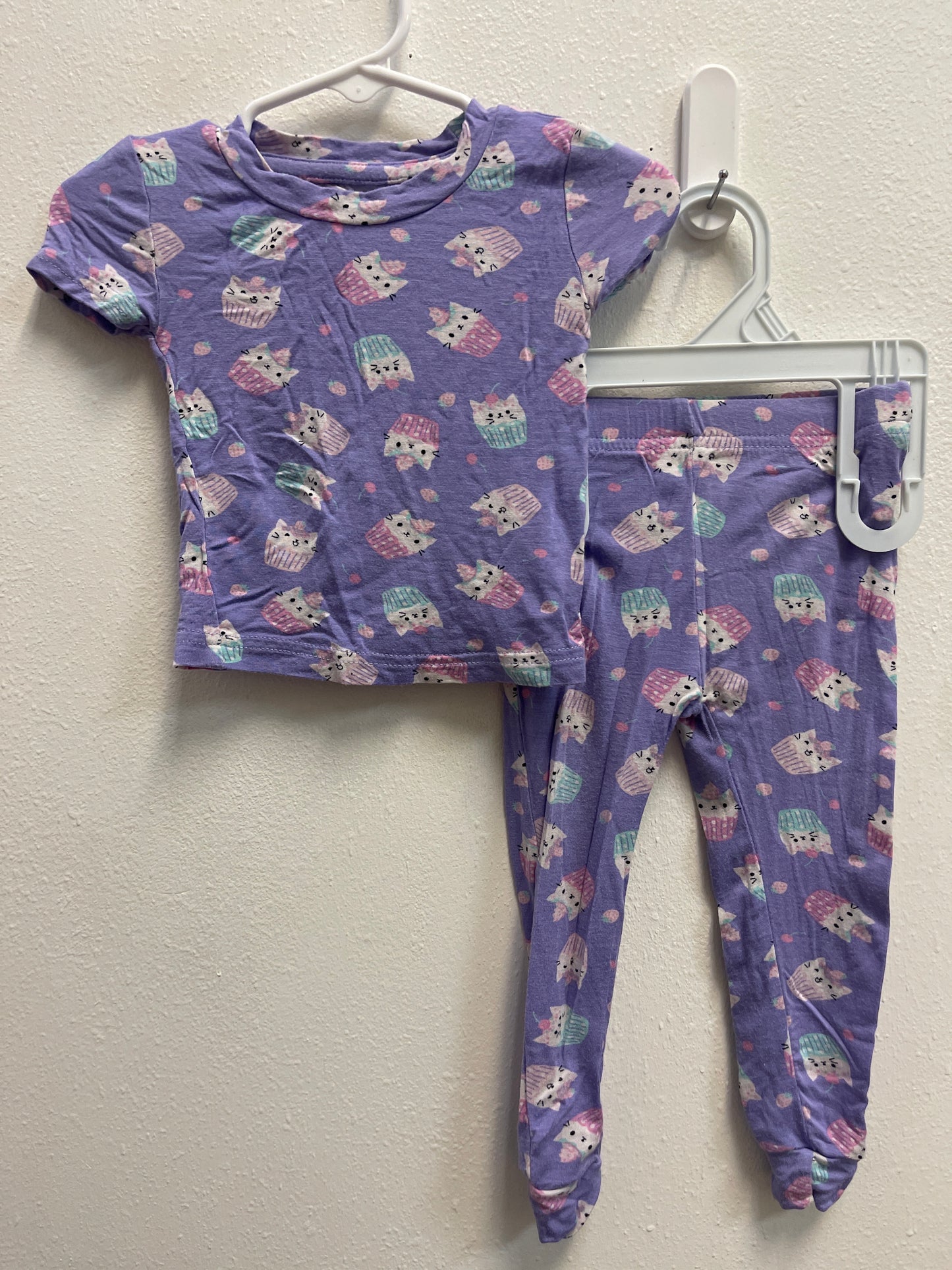 12m Kitty Cupcake Pajama