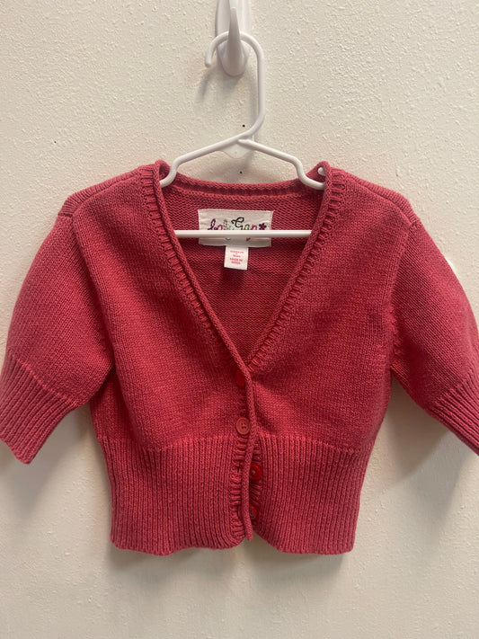 5 Baby Gap Retro Pink Cropped Cardi