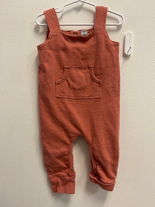 18/24m Kate Quinn Little Liam Rust Romper