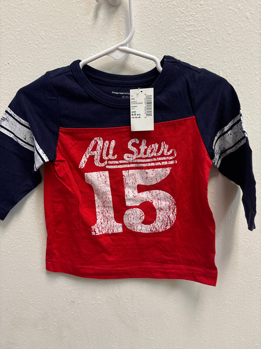 6-9m New All Star 15 Tee