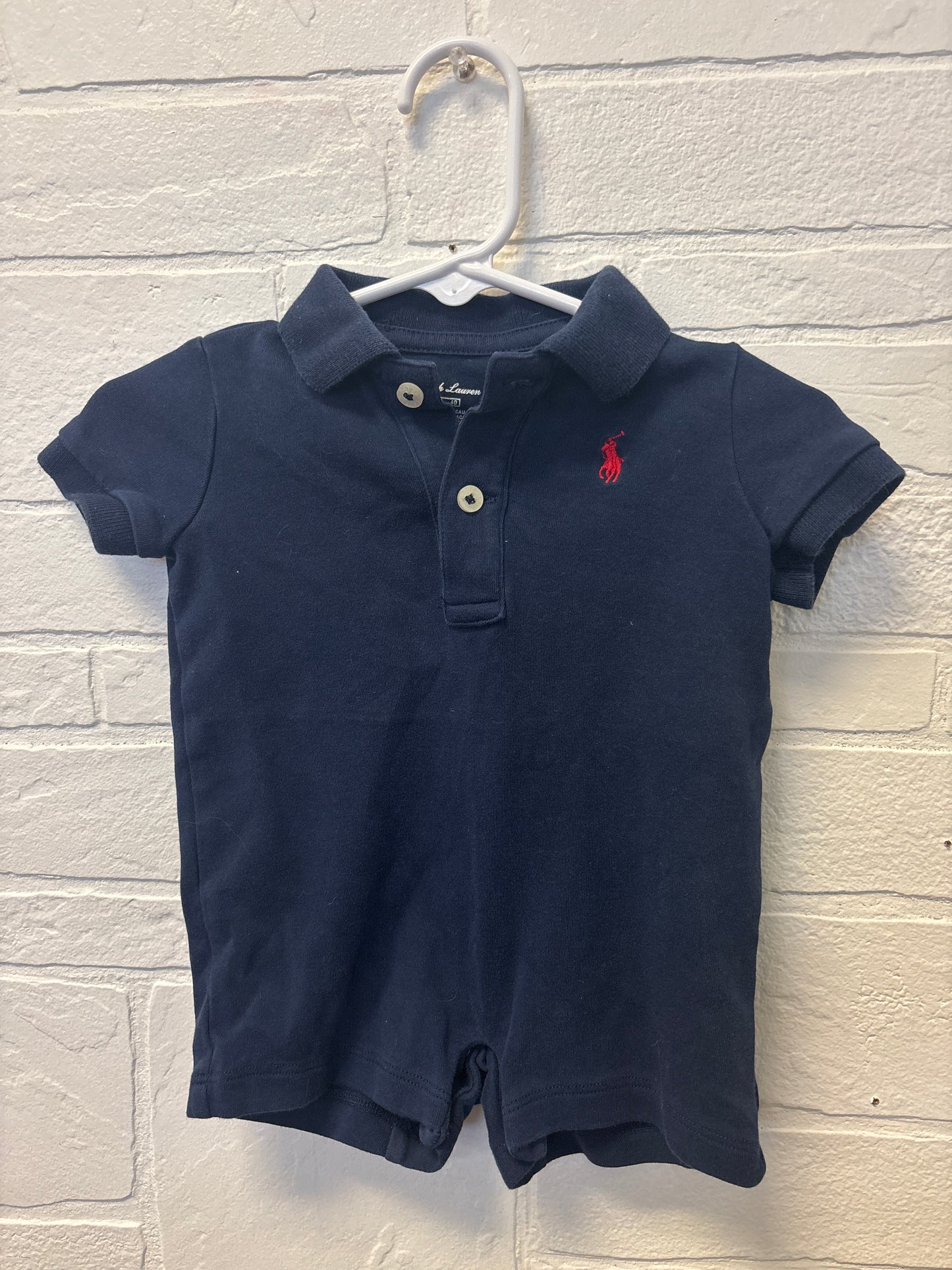 3m Polo Ralph Lauren Navy Romper