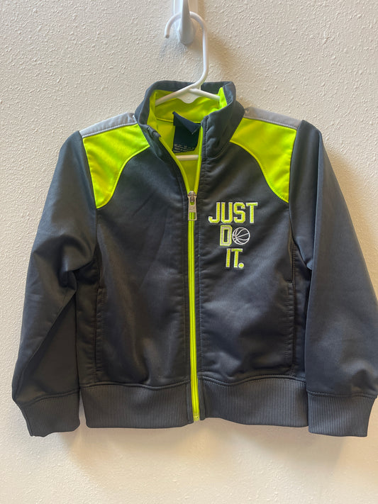 3t Nike Neon Just Do It Full Zip