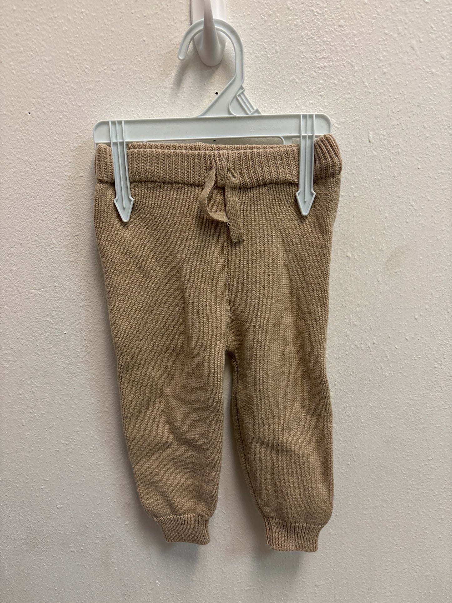 6-9m Tan Sweater Pants