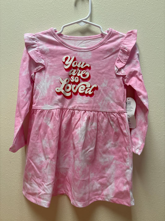 2T New You are so loved dress