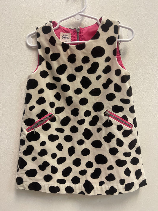 2/3 Mini Boden Cow Print Dress