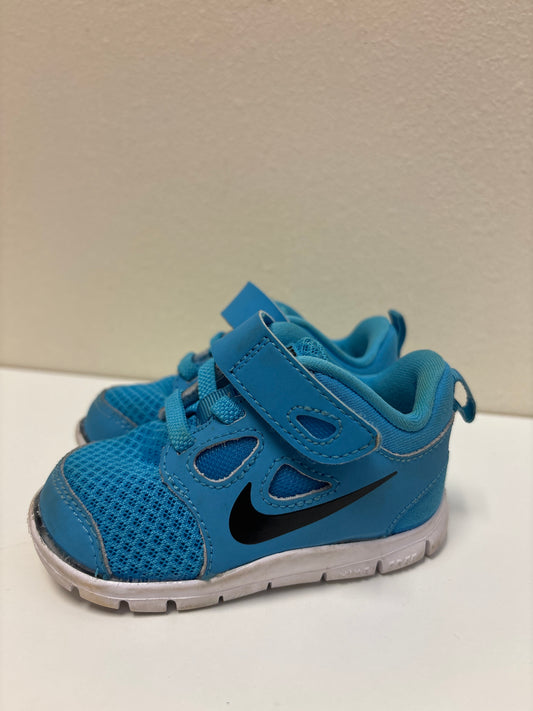 Size 4 Infant Blue Nike Tennis Shoes