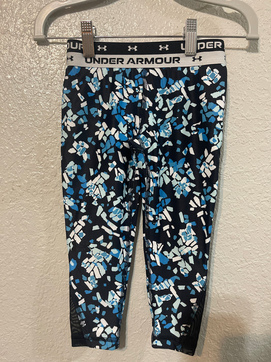 5 Under Armour Black Blue Legging