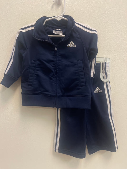 12m Adidas Navy Track Set