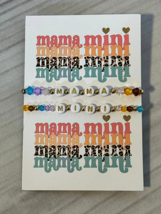 Mama and Mini Bracelet Set