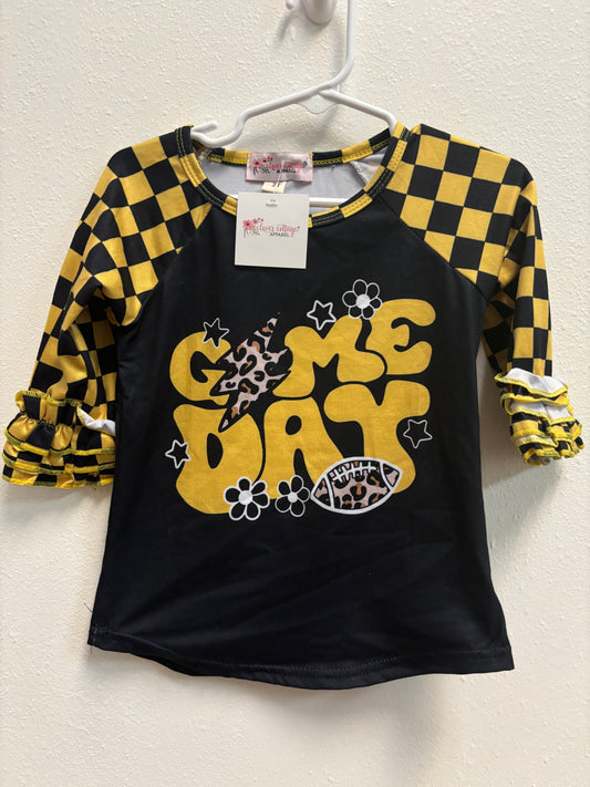 2T New Game Day Football Raglan